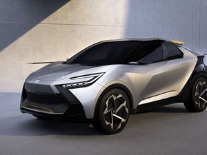 Supporting image for story: Toyota previews next C-HR crossover with new concept