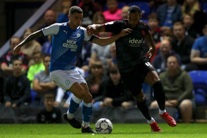 Peterborough v WBA match action (AMA)