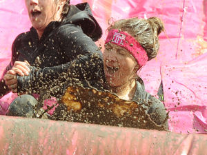 Supporting image for story: All smiles as runners get Pretty Muddy at Weston Park - with VIDEO and PICTURES