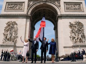 Supporting image for story: Macron hosts Biden for state visit as leaders try to move past trade tensions