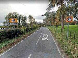 Supporting image for story: Medics treat casualty after car lands on roof in crash near Bridgnorth