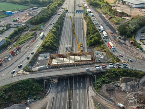 Supporting image for story: Road closures for Walsall and West Bromwich as M6 and M5 projects continue