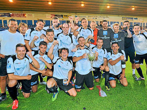 Supporting image for story: AFC?Telford win the Shropshire Senior Cup and boss Liam Watson wants more