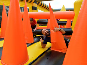 Supporting image for story: Revellers take on the Labyrinth Challenge in Wolverhampton
