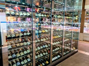 No shortage of wines at Les Halles Paul Bocuse