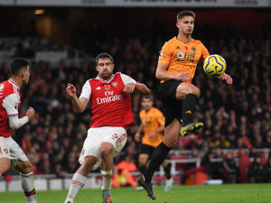 Supporting image for story: Wolves skipper Coady hails 'fantastic' Dendoncker and Saiss 