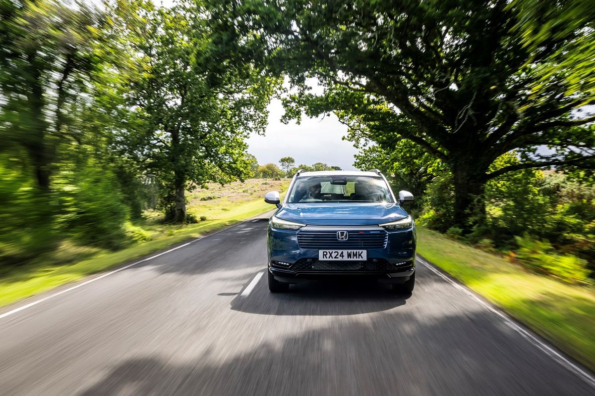 The updated Honda HR-V e:HEV