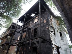 Supporting image for story: Fire damages Mark Wahlberg’s childhood home in Boston