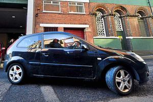 Doug Wootton sets off for the A454 route onto the M6