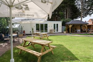 Cognitos has its own beer garden.