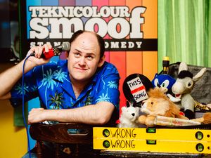 Supporting image for story: Pun master Roger hopeful for Telford gig