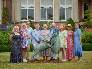 Supporting image for story: Sculpture walk at historic Shropshire house with stunning landscaped gardens raises £13,000 for charity