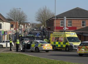 The crash happened near Aldi. Photo: SnapperSK