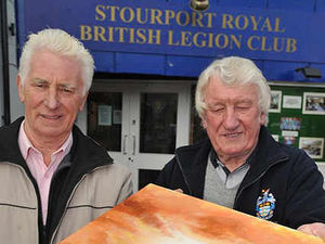 Supporting image for story: Veteran's art lift for Legion