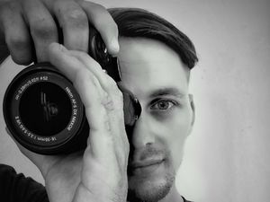 Supporting image for story: Stafford soldier launches first photo exhibition