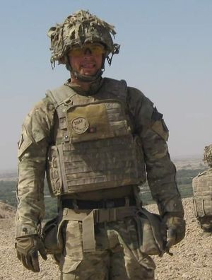 Jonathan's military services took him to Afghanistan, Ukraine and Saudi Arabia