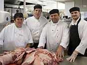 Supporting image for story: College's food drive rewarded