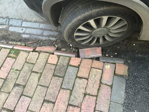 Repairs on East Castle Street, Bridgnorth
