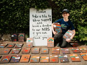 Supporting image for story: Crafty Bridgnorth youngster raises more than £1,000 for NHS