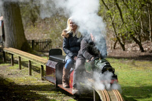 Cannock Chase MP Amanda Milling at the railway