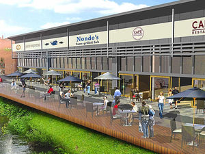 Supporting image for story: Flying start for Riverside Walk project