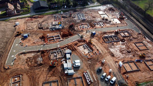 New housing development off Husum Way, Kidderminster