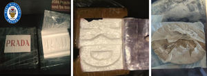 Some of the drugs that were recovered during the operation. 