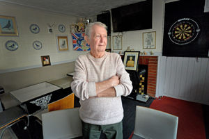 The Dewdrop Inn closes its doors after 44 years in operation. Pictured, John Ingram