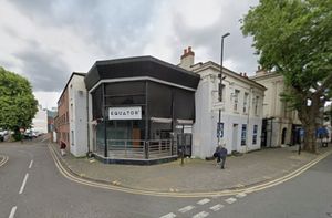 The former Equator nightclub at 132 Lichfield Street in Walsall