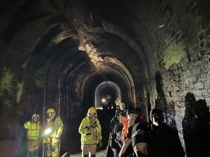 Supporting image for story: Llangollen Railway and fire service prove safety under pressure