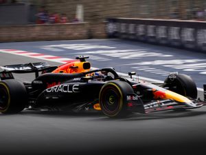 Supporting image for story: Max Verstappen sets blistering pace in first practice in Azerbaijan