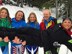 Supporting image for story: Moreton quartet come out top on the slopes