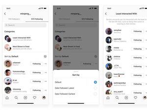 Supporting image for story: Instagram starts showing users the accounts they interact with least