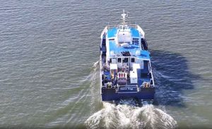 Telford firm AceOn has built a hydrogen powered ship - set to be used to service wind turbines in the north sea