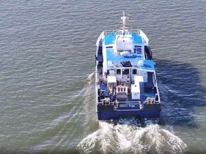 Supporting image for story: Telford firm unveils the £4.6m hydrogen powered vessel which is set to 'revolutionise' a global industry