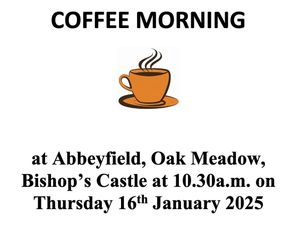Abbeyfield House Bishop's Castle January Coffee Morning