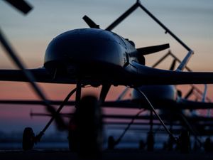 Supporting image for story: Ukrainian officials held in drone procurement corruption probe