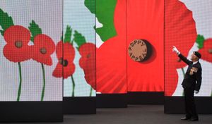 The poppy is the legion's symbol and the Poppy Appeal its major fundraiser.