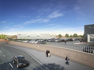 Latest artist’s impressions of new JLR showroom on Penn Road