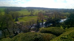 There were plenty of stunning view during the visit to Warwick Castle 
