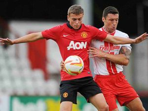 Supporting image for story: Wolves target Man United's James Wilson