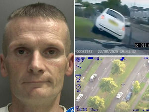 Supporting image for story: WATCH: Burglar caught after high-speed Fiat 500 police chase 