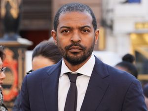 Noel Clarke arriving at the Royal Courts of Justice in London earlier in the trial