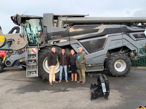 Owen Paterson, right, at K O Machines Ltd