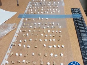 Supporting image for story: 340 wraps of suspected class A drugs seized in Wolverhampton and two men are charged