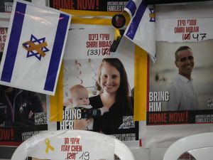 Supporting image for story: Hamas says it has handed over body of Israeli hostage Shiri Bibas