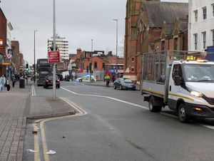 Police were also called to the scene of the crash