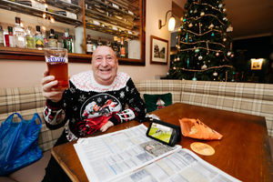 Regular John Humphries, otherwise known as 'Humph'