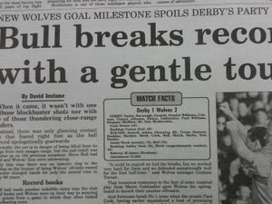 Supporting image for story: From the archive: Bully breaks Wolves record