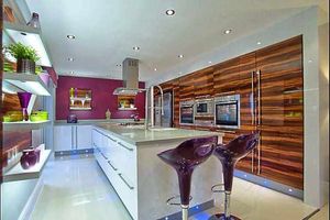 The kitchen of the extensive property